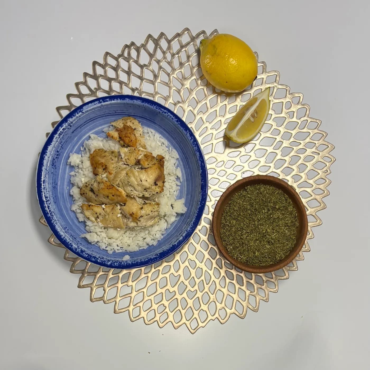 Hierbas y limón
